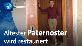 Hamburg: Ältester Paternoster der Welt wird restauriert