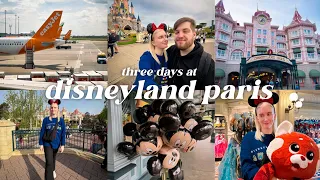 3 DAYS IN DISNEYLAND PARIS 2024 🏰🇫🇷 travel day, disneyland park & walt disney studios!