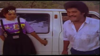 Jaggesh Comedy Movies - Jaggesh Car Garage Double Meaning Comedy Scenes | Shivanna Kannada Movie