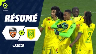 FC LORIENT - FC NANTES (0 - 1) - Highlights - (FCL - FCN) / 2023-2024