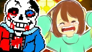 САНС ПОГЛОТИЛ ЧАРУ И СТАЛ МОНСТРОМ ! - Undertale: Fadetale