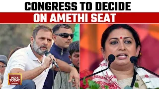 Rahul Gandhi Vs Smriti Irani In Amethi Again? | Crucial Congress Meat On Amethi & Raebareli