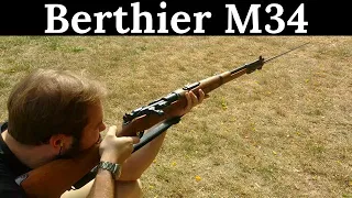 Rifle Berthier 07-15 M34: Shooting and History