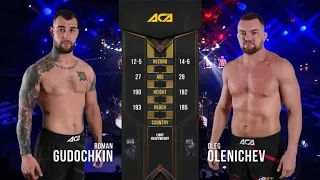 Роман Гудочкин vs. Олег Оленичев | Roman Gudochkin vs. Oleg Olenichev | ACA 111 - Moscow