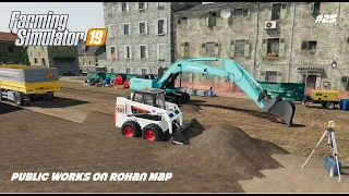 Kobelco SK210 | Public Works | Rohan Map | Farming Simulator 19 | Episode 25