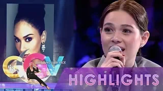 GGV: Bea Alonzo asks Pia in Tanong Mo, Mukha Mo!