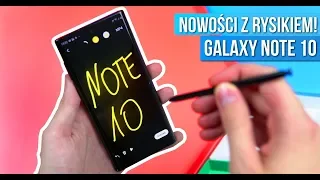 Samsung Galaxy Note 10 - Recenzja - Czy są SENSOWNE NOWOŚCI? / Mobileo PL