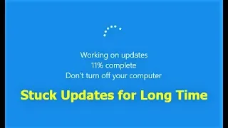 How to Fix Windows 10 Update Stuck on Working on Updates