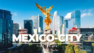 MEXICO-CITY BY DRONE | 4K UHD | Fascinating day & night sights from a bird's eye view