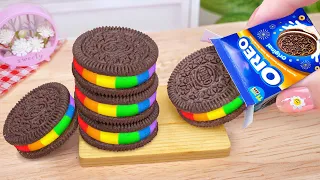 Mini Rainbow OREO Cake 🌈 How To Make Tasty Miniature OREO Chocolate Cake 🍪 Mini Cakes Compilation