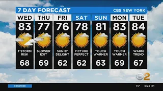 New York Weather: CBS2 9/7 Evening Forecast at 6PM