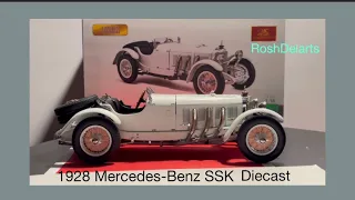 1928 Mercedes-Benz SSK - The Ultimate Diecast Replica - 1928 Hermann Zu Leiningen