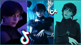 Wednesday Addams Dance - i'll Dance Dance Dance With My Hands Hands Hands - TikTok Compilation #4