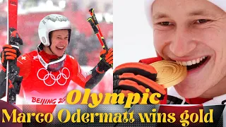 marco odermatt wins giant slalom gold beijing 2022 winter olympics