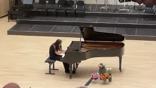 Arina Kinzikieieva (16 Jahre) - F. Chopin-Etüde  Op.10, Nr.12