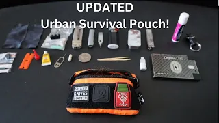What's Inside My UPDATED Urban EDC Survival Pouch! (V2)