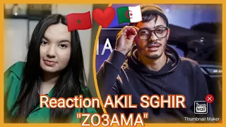 Akil Sghir - ZO3AMA (Official Music Video) (Reaction)