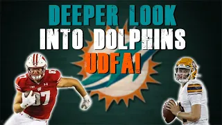 Deeper Dive Into Miami Dolphins Undrafted Free Agents!