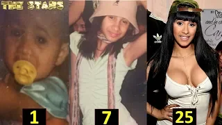 Cardi B | From 0 to 25 Years Old |Transformation Through The Years