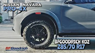 Nissan Navara Pro-4x on BFGoodrich ko2 tires 285/70 R17 @ RNH Tire Supply