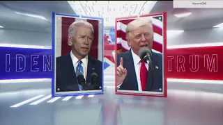 CBS News 'America Decides 2020' election night open