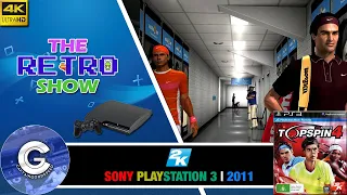 Top Spin 4 (PS3 4K60 Gameplay) | The Retro Show | THE BEST TENNIS GAME OF ALL TIME | Retro Games
