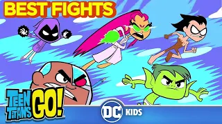 Teen Titans Go! | Top Fights | @dckids