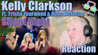 First Time Hearing KELLY CLARKSON “SILENT NIGHT” ft. TRISHA YEARWOOD & REBA McENTIRE Reaction