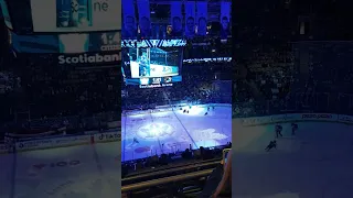 Toronto Maple Leafs vs   San Jose Sharks 30Nov22 Scotiabank Arena       Leafs take to the ice.