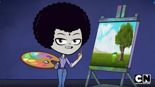 Painting with Raven as Bob Ross - Teen Titans Go! "TV Knight 6"