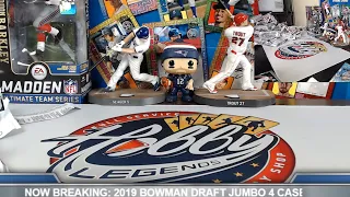 CASE #2 of 4 --- 2019 BOWMAN DRAFT JUMBO 4 Case (32 Box) PLAYER Break JOSHUA MEARS 1/1 SUPERFRACTOR