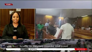 Senzo Meyiwa murder trial I Judge calls for calm after scuffle breaks out in the High Court