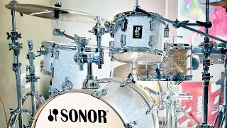 My New Sonor AQ2 Drumset