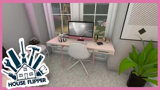 House Flipper - Camping Bungalow (Speed Build) Pastel Pink Tiny Home