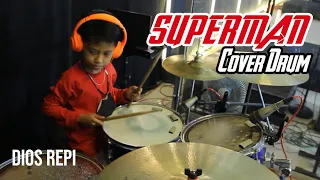 Cover Drum | Superman - Lucky Laki by DIOS REPI