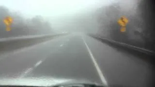 Driving back in the rain.