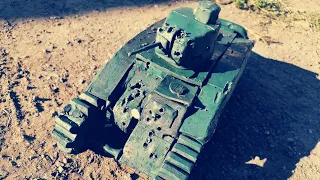 Char B1 из пластилина смотр обстрела