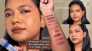 *MUST HAVES* LIPSTICKS RECOMMENDATIONS FOR DUSKY SKIN | PART 6 |