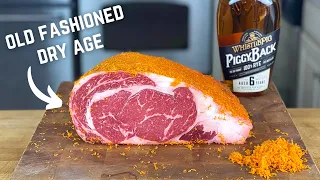 The Old Fashioned: Orange & Whisky Dry Age #shorts