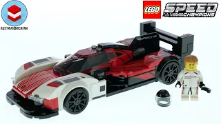 LEGO Speed Champions 76916 Porsche 963 - LEGO Speed Build Review