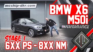 BMW X6 M50i G06 Stage 1 | Chiptuning - Dyno - 100-200 km/h | mcchip-dkr