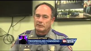 Trooper dragged on road talks about his experience