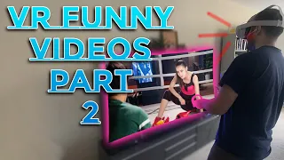 Funny VR Fails and Funny VR Moments Compilation Part 2 #vr #metaverse