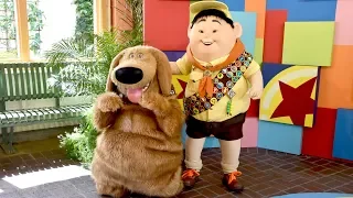 Dug & Russell, Pixar Pals Meet & Greet at Disney California Adventure Pixar Fest, Disneyland, UP