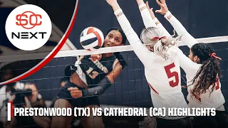 Prestonwood (TX) vs Cathedral (CA) - Volleyball Showcase Game 2 of 2 | Full Match Highlights