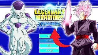 🤩INCRÍVEL!! GOKU BLACK, FREEZA E GOHAN MISTICO NO LEGENDARY WARRIORS TOURNAMENT ANDROID E PC (2024)