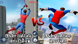 Spider Fighting Hero Game vs Spider Fighting Hero Fight