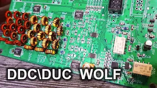 SDR Трансивер WOLF входные цепи и передняя панель