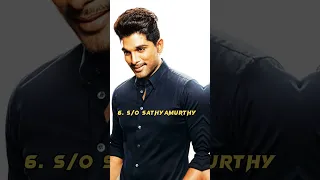 The Ultimate Movie  Marathon.. Allu Arjun,s   samat top 10Films #new#viral #shortsvideo