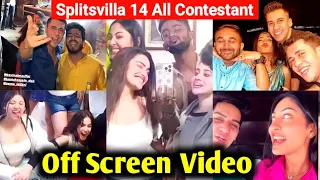 SPLITSVILLA 14 Off Screen Video : Kashish Thakur, Kashish, Sakshi Shrivas, Justin, Tara, Hamid, Urfi